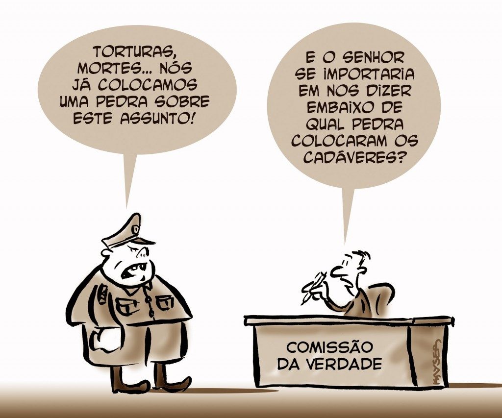 A Comissão Nacional da Verdade (CNV), órgão temporário criado pela Lei 12.528, de 18 de novembro de 2011,