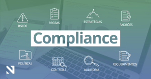 Compliance, em termos didáticos, significa estar absolutamente em linha com normas, controles internos e externos, além de todas as políticas e diretrizes estabelecidas para o seu negócio.