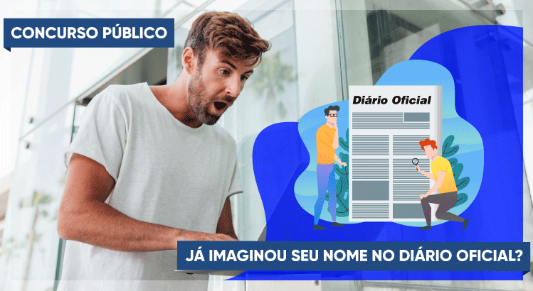 É SIMPLES, basta você acreditar que seu nome VAI ESTAR na página do Diário Oficial, e você verá ele lá, mas para isso acontecer, é necessário que você ESTUDE, mas que seja com o melhor material e de forma eficaz que traga resultados.