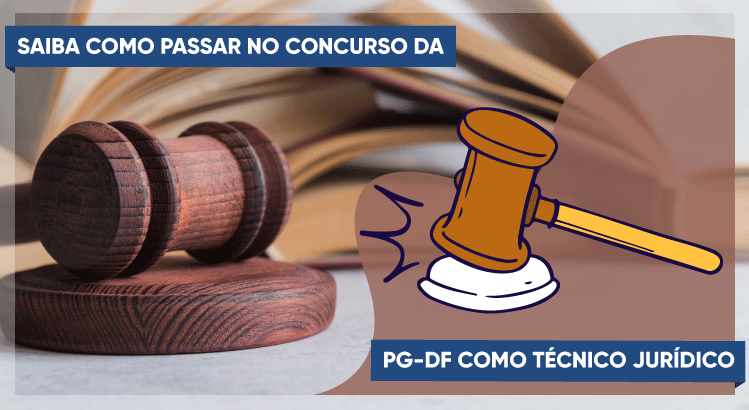 Estou falando sobre o cronograma de estudo do concurso da PG-DF para o cargo de Técnico Jurídico - Especialidade: Apoio Administrativo