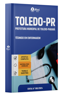 Apostila Prefeitura de Toledo-PR 2024 - Técnico Em Enfermagem