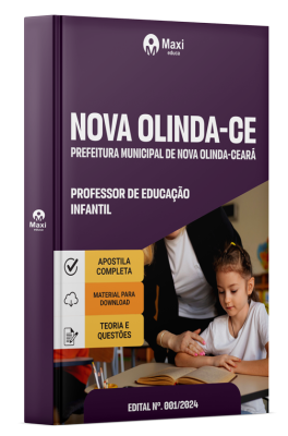 Apostila Prefeitura de Nova Olinda-CE 2024 - Professor De Educação Infantil