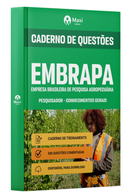 Caderno de Questões EMBRAPA 2024 - Pesquisador - Conhecimentos Gerais