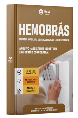 Apostila Hemobrás 2024 - Arquivo - Assistente Industrial e De Gestão Corporativa
