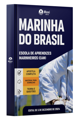 Apostila Marinha do Brasil 2024 - Escola de Aprendizes-Marinheiros (EAM)