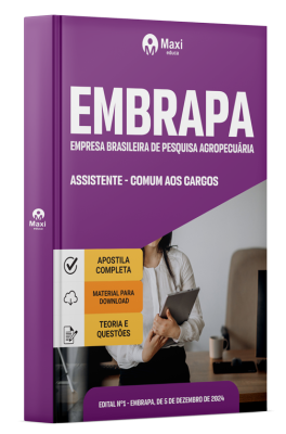 Apostila Embrapa 2024 - Assistente - Comum aos cargos