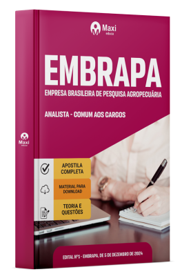 Apostila Embrapa 2024 - Analista - Comum aos cargos