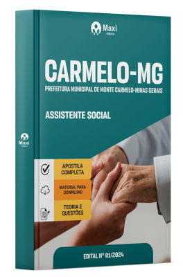 Apostila Prefeitura de Monte Carmelo-MG 2024 - Assistente Social