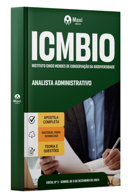 Apostila ICMBio 2024 - Analista Administrativo