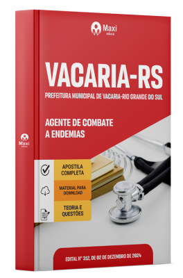 Apostila Prefeitura de Vacaria-SP 2024 - Agente Comunitário de Saúde