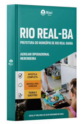 Apostila Prefeitura de Rio Real-BA 2024 - Motoristas Categorias "C" e "D"