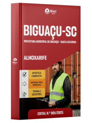 Apostila Prefeitura de Biguaçu - SC - - Almoxarife
