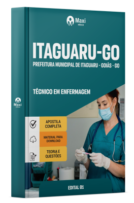 Apostila Prefeitura de Itaguaru-GO 2024 - Técnico Em Enfermagem