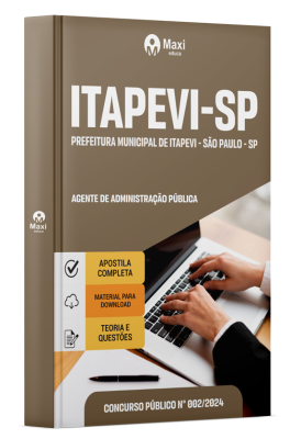 Apostila Prefeitura de Itapevi-SP 2024 - Agente de Administração Pública