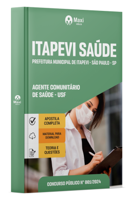 Apostila Prefeitura de Itapevi-SP 2024 - Agente Comunitário De Saúde - USF