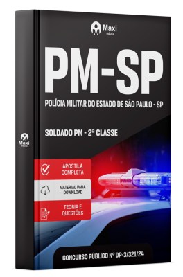 Apostila PM-SP 2024 - Soldado PM - 2ª Classe