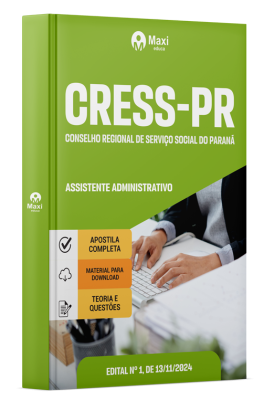 Apostila CRESS-PR 2024 - Assistente Administrativo
