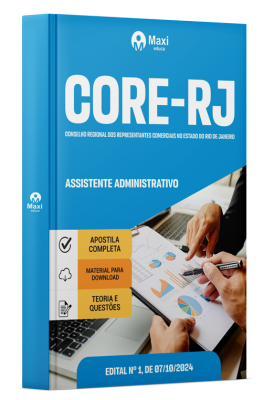 Apostila CORE-RJ 2024 - Assistente Administrativo