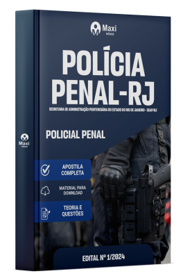 Apostila Polícia Penal RJ 2024 - Policial Penal