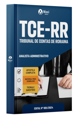 Apostila TCE RR 2024 - Analista Administrativo