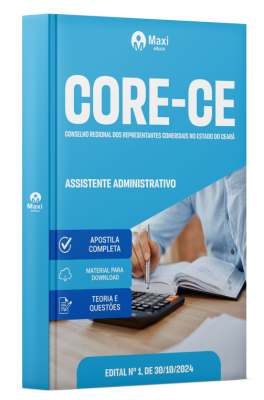Apostila CORE-CE 2024 - Assistente Administrativo