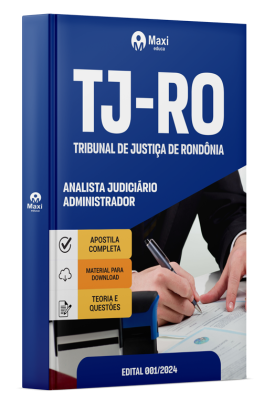 Apostila TJ-RO 2024 - Analista Judiciário - Administrador