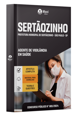 Apostila Sertãozinho Saúde-SP 2024 - Agente de Vigilância em Saúde