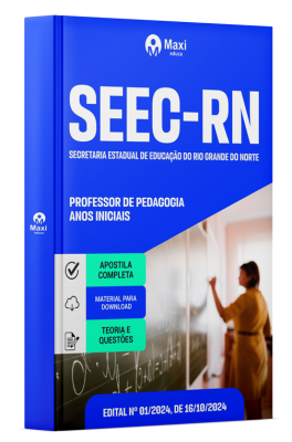 Apostila SEEC RN 2024 - Professor de Pedagogia – Anos iniciais