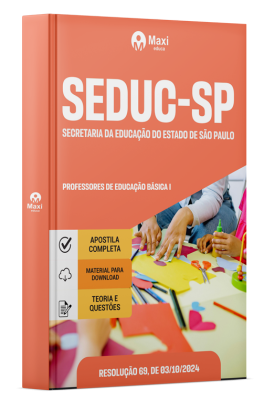 Apostila SEDUC-SP - 2024 - Professores De Educação Básica I - Sistema de Promoção dos integrantes do Quadro do Magistério