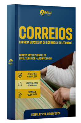 Apostila Correios - 2024 - Outros Profissionais de Nível Superior - Arquivologia
