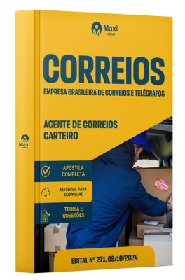 Apostila Correios - 2024 - Agente de Correios - Carteiro