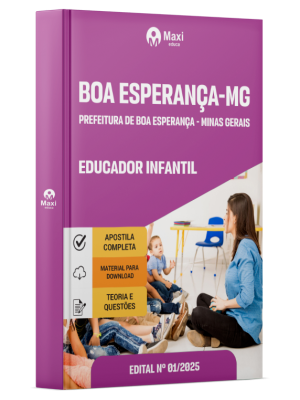 Apostila Prefeitura de Boa Esperança - MG - 2025 - Educador Infantil