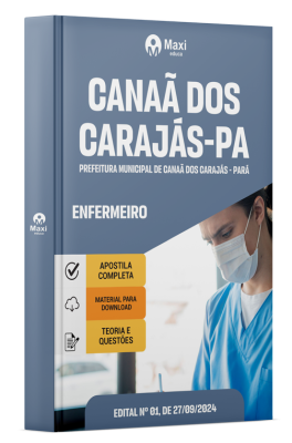 Apostila Prefeitura de Canaã dos Carajás - PA - 2024 - Enfermeiro
