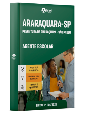 Prefeitura de Araraquara - SP - 2025 - Agente Escolar