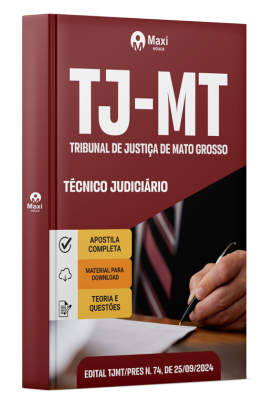 Apostila TJ-MT - 2024 - Técnico Judiciário