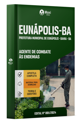 Apostila Prefeitura de Eunápolis - BA - 2024 - Agente Comunitário de Saúde