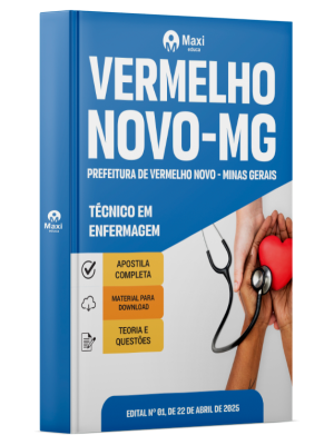Prefeitura de Vermelho Novo - MG - 2025 - Técnico em Enfermagem