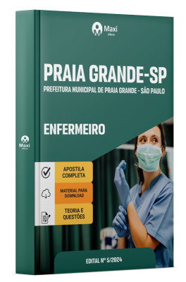 Apostila Prefeitura de Praia Grande - SP - 2024 - Enfermeiro