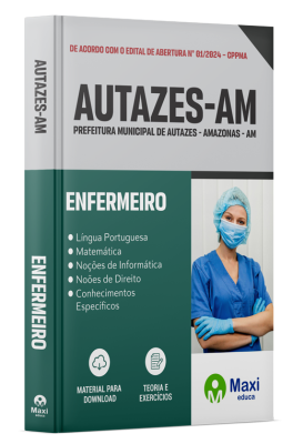 Apostila Prefeitura de Autazes-AM 2024 - Enfermeiro