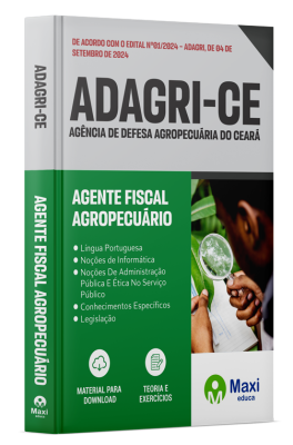Apostila ADAGRI-CE 2024 - Agente Fiscal Agropecuário