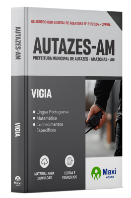 Apostila Prefeitura de Autazes-AM 2024 - Vigia