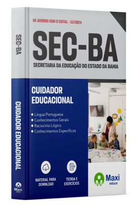 Apostila SEC-BA 2024 - Cuidador Educacional