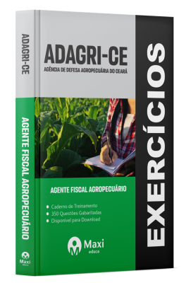 Caderno de Questões Adagri CE - 2024 - Agente Fiscal Agropecuário