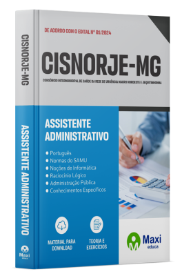 Apostila CISNORJE 2024 - Assistente Administrativo