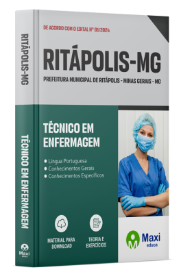 Apostila Prefeitura de Ritápolis-MG 2024 - Técnico em Enfermagem