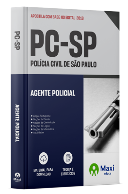 Apostila Preparatória PC-SP 2024 - Agente Policial