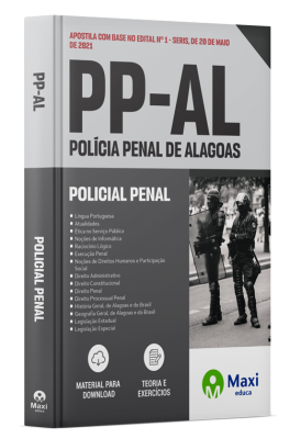 Apostila Preparatória PP AL 2024 - Policial Penal