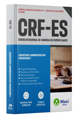 Apostila CRF-ES 2024 - Assistente Administrativo Financeiro I