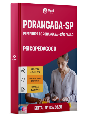 Prefeitura de Porangaba - SP - 2026 - Psicopedagogo