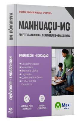 Apostila Prefeitura de Manhuaçu - MG - 2024 - Técnico em Enfermagem